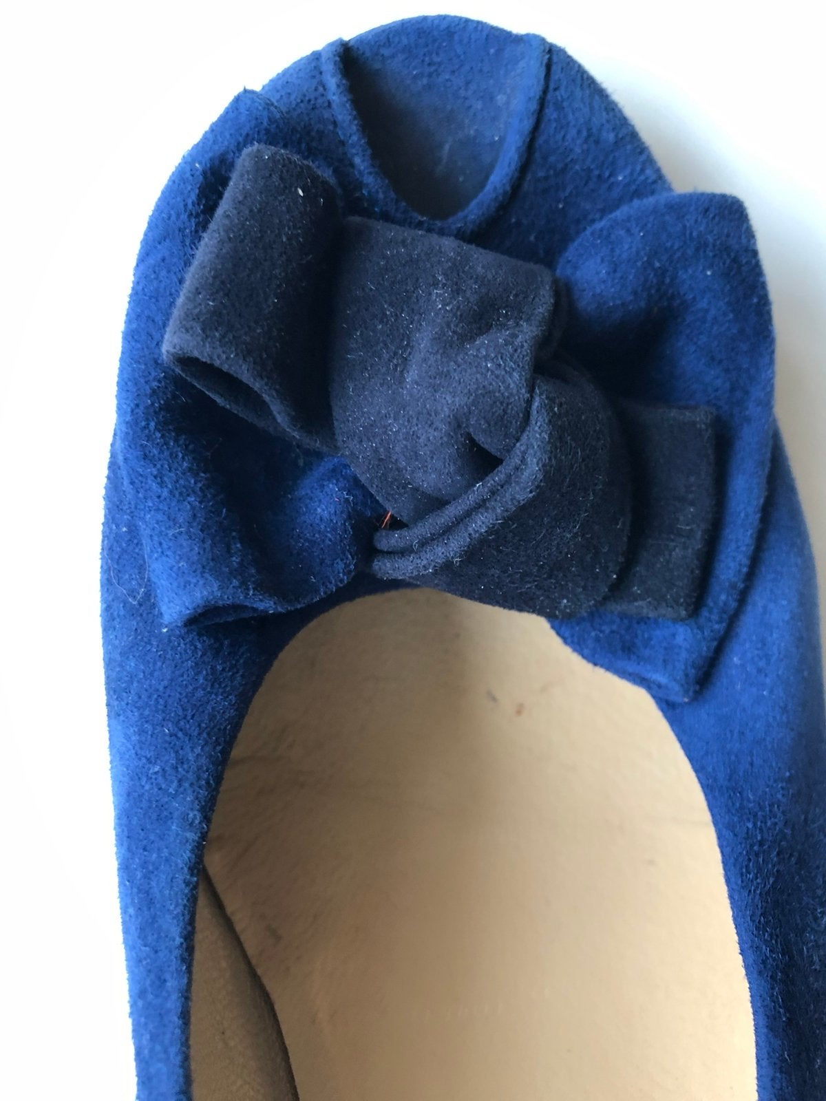 Te koop: leren Italiaanse schoenen, blauw, 39, Kleding | Dames, Ophalen of Verzenden, Zo goed als nieuw, Blauw