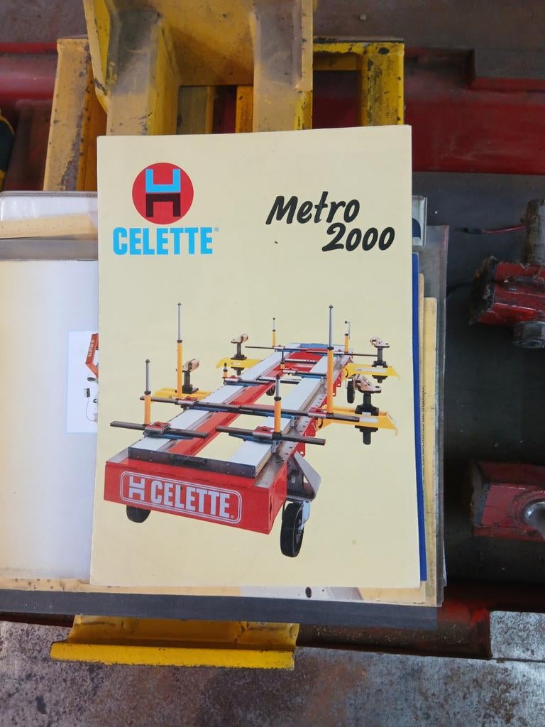 Celette Metro 2000 Richtbank voor Carrosserieherstel, Auto diversen, Ophalen, Gebruikt