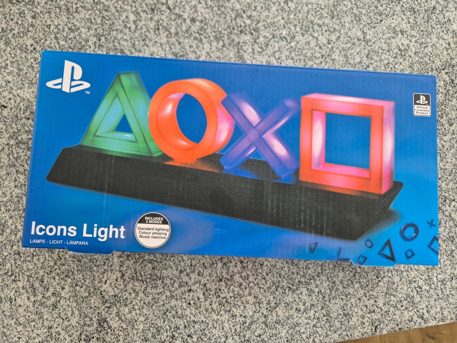 PlayStation Icons Lamp - Decoratieve led lichten, Ophalen of Verzenden, Zo goed als nieuw