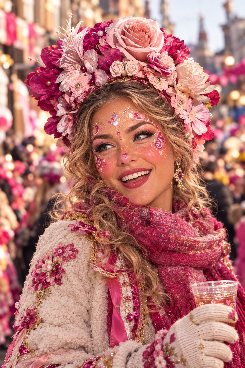 Bloemenbeugel, Ophalen of Verzenden, Nieuw, Carnaval