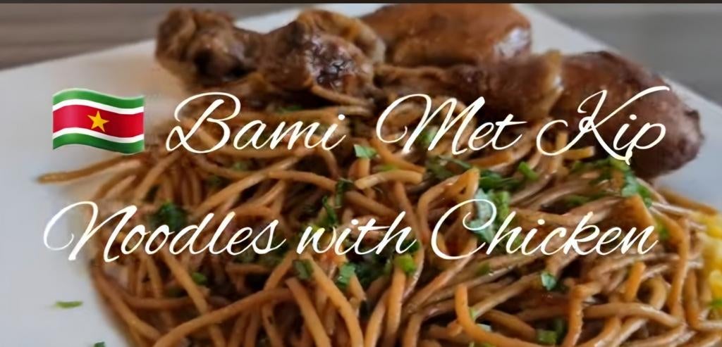 Surinaamse/Javaanse Nasi of Bami, Ophalen