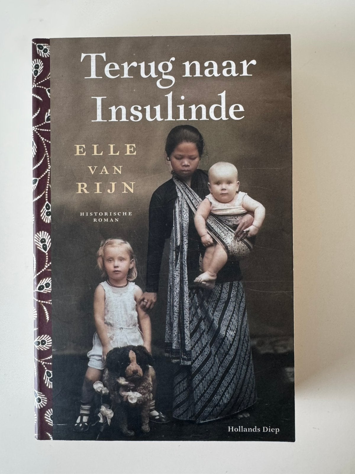 Elle van Rijn - Terug naar Insulinde, Ophalen of Verzenden, Gelezen, Elle van Rijn