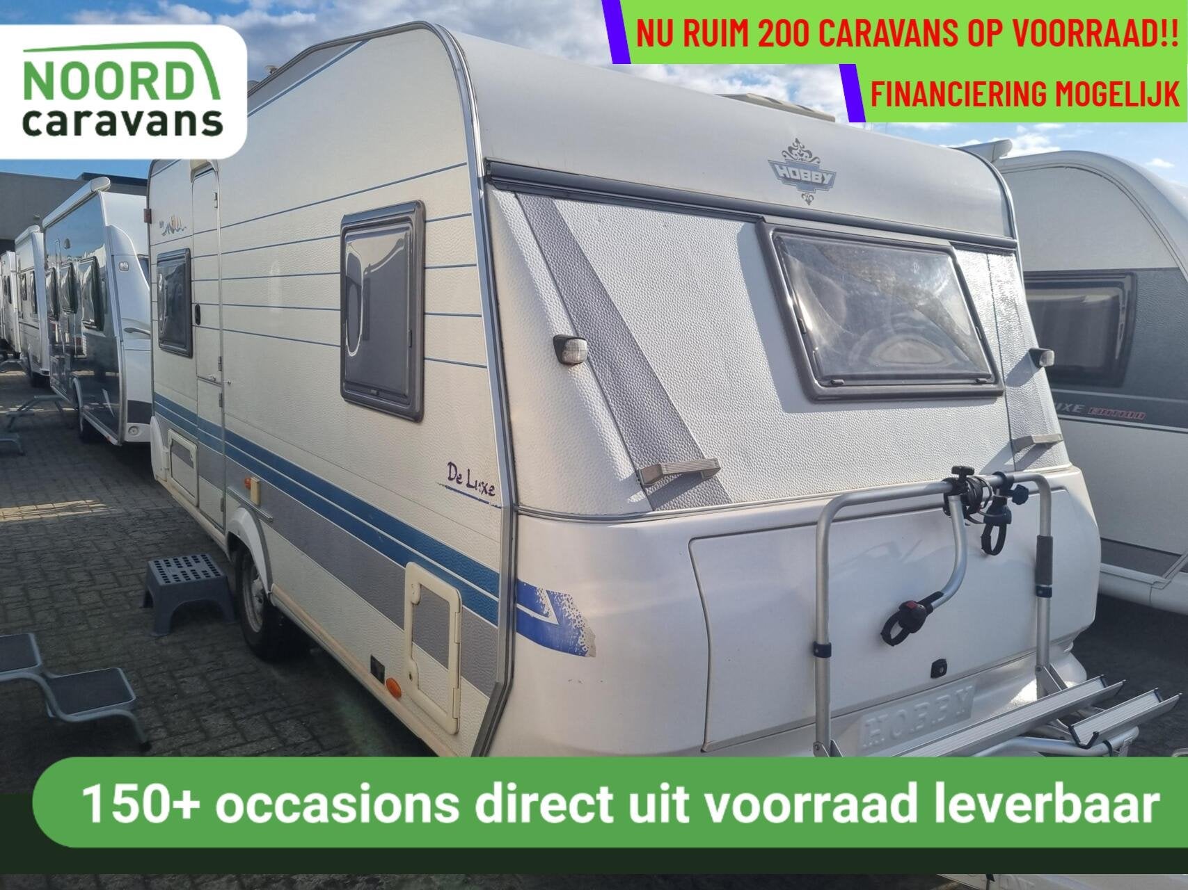Hobby 460 UFE de luxe MOVER + VOORTENT + FRANSBED + LUIFEL, Rondzit, Hobby, Bedrijf, 6 tot 7 meter