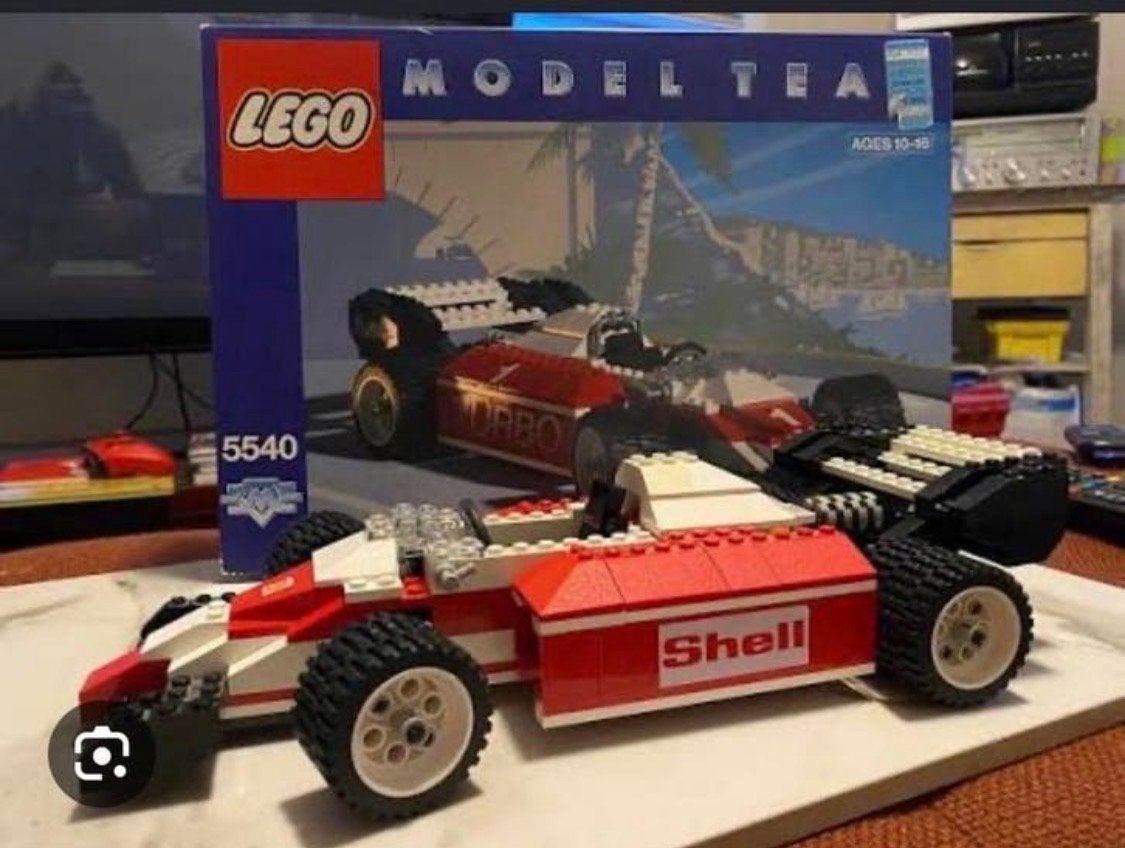 Lego Model Team 5540 Formula 1 Racer - Zgan, Lego, Ophalen of Verzenden, Zo goed als nieuw, Compleet