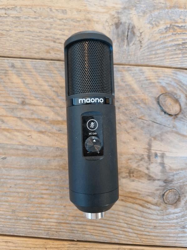 Moano USB Condenser Microphone Microfoon, Muziek en Instrumenten, Microfoons, Ophalen of Verzenden, Gebruikt, Studiomicrofoon
