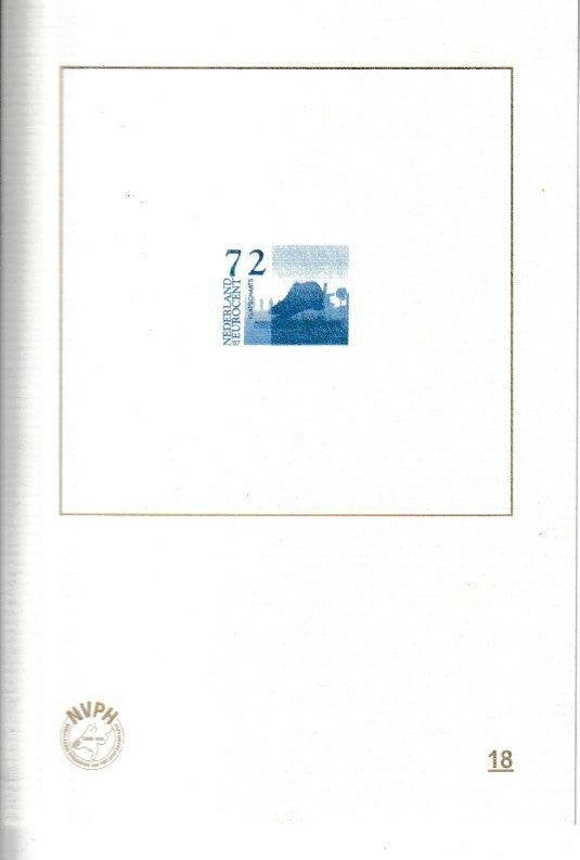 NEDERLAND BLAUWDRUK, Postzegels en Munten, Ophalen of Verzenden, Na 1940, Postfris
