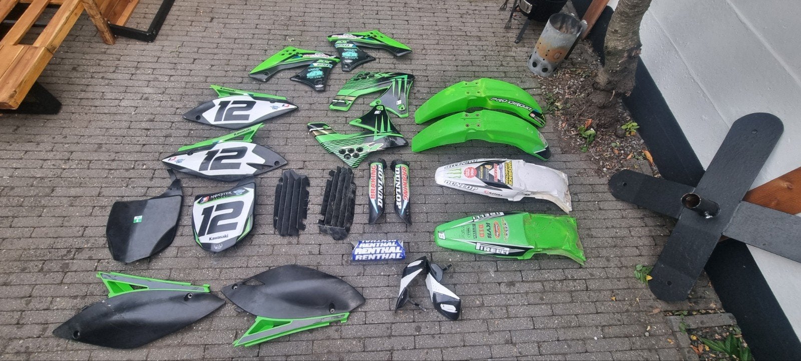 kawasaki kfx 205 2012 , kappensets, Motoren, Ophalen, Gebruikt