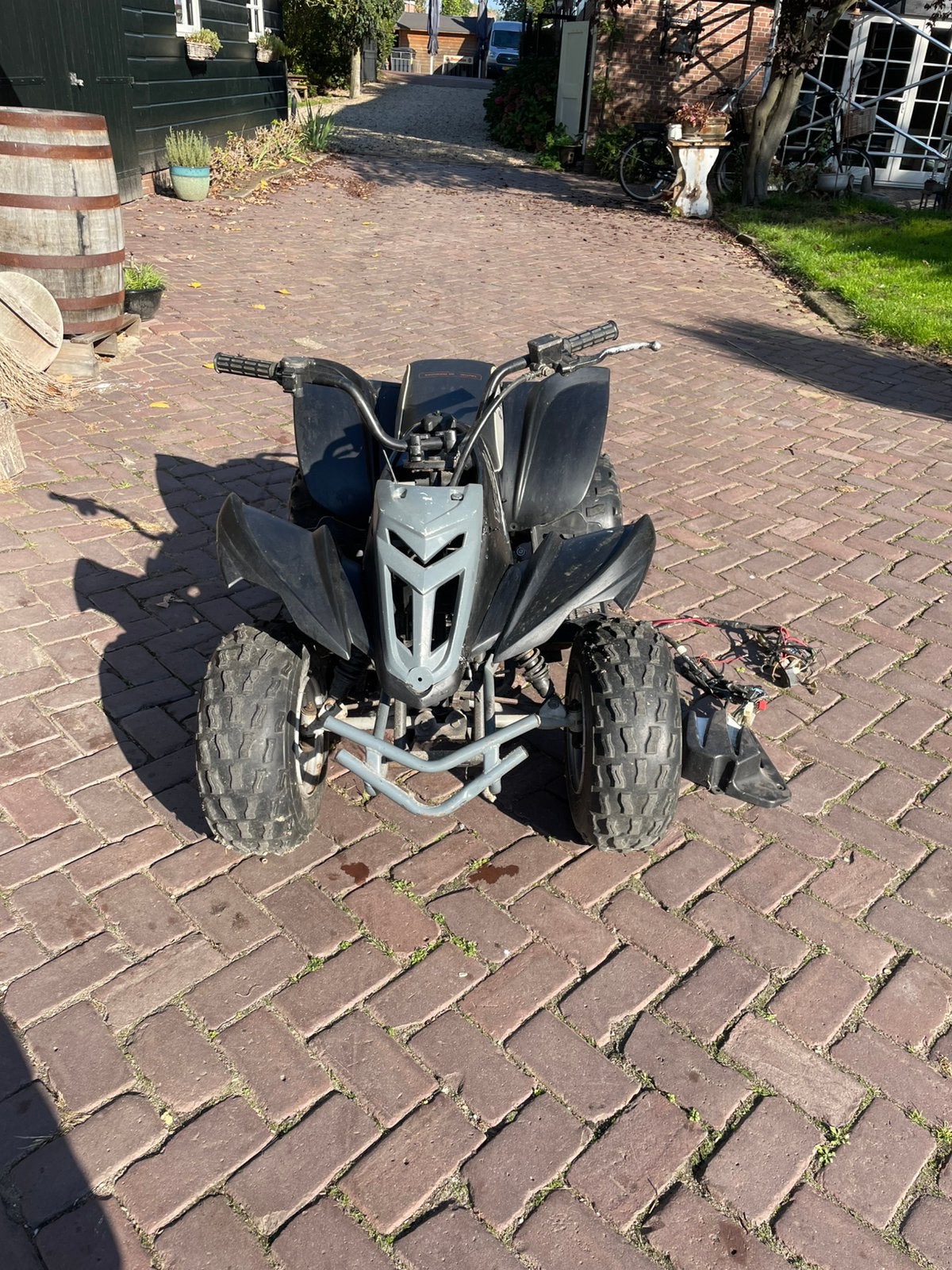 Eton viper 90 Quad. Opknapper, Ophalen, Gebruikt