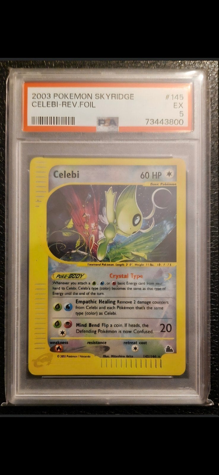 Celebi skyridge reverse holo PSA 5, Ophalen of Verzenden, Zo goed als nieuw
