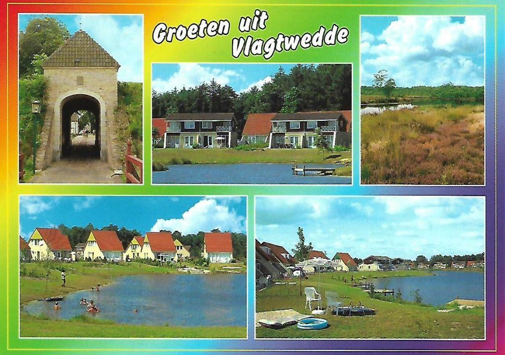 Vlagtwedde- -5-luik., Verzenden, 1980 tot heden, Ongelopen, Groningen