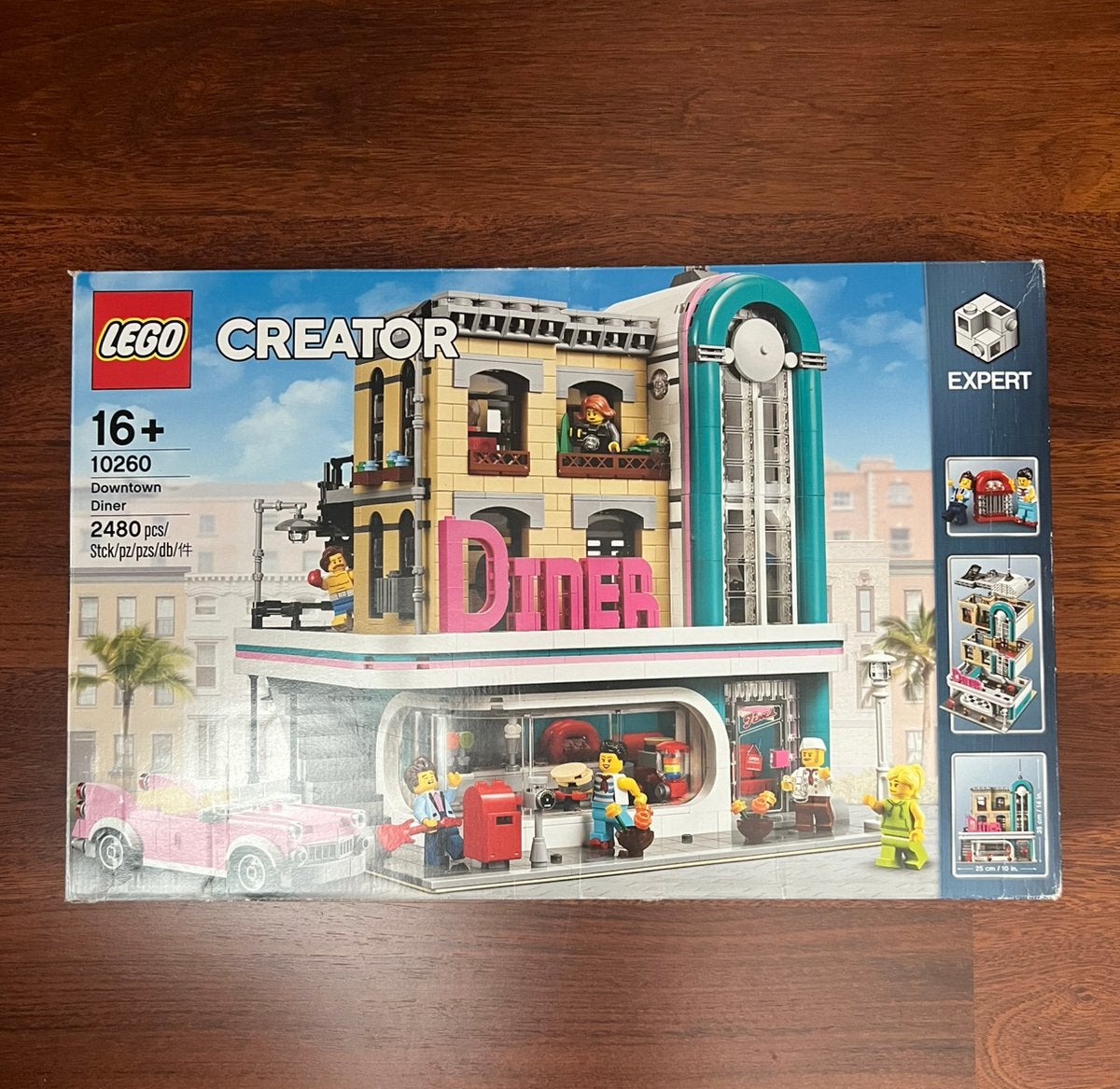 LEGO 10260 Downtown Diner | DOOS, Ophalen, Lego, Overige typen, Zo goed als nieuw