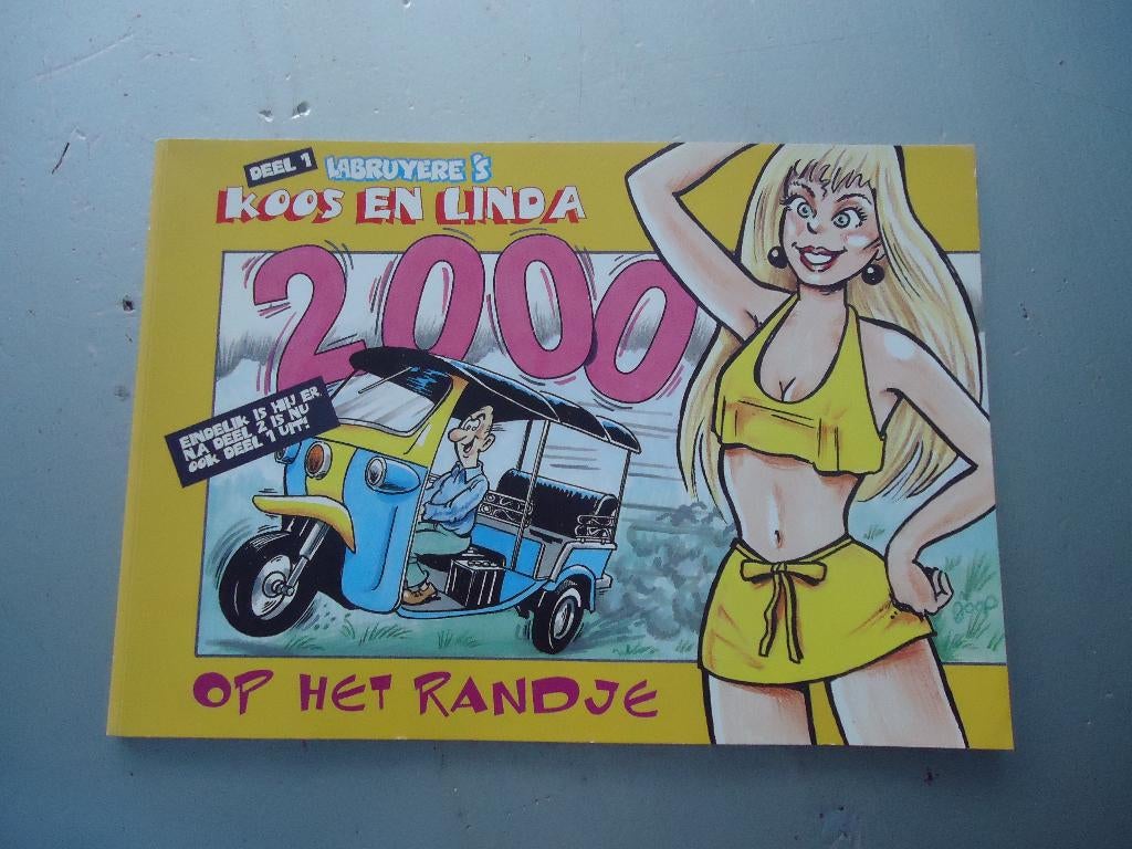 Koos en Linda 1 /Labruyere uitgaven, Eén stripboek, Ophalen of Verzenden, Zo goed als nieuw, Joop de koning