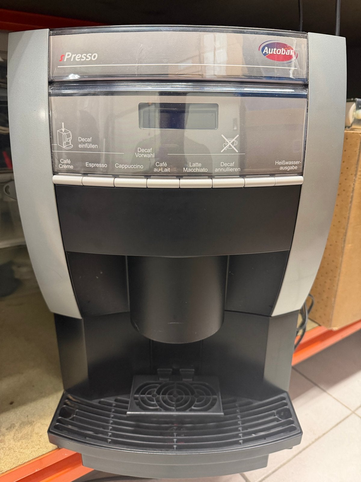 Autobar Spresso / Necta Koro koffiemachine - Zeer goede staa, Ophalen, 10 kopjes of meer, Koffiemachine, Koffiebonen