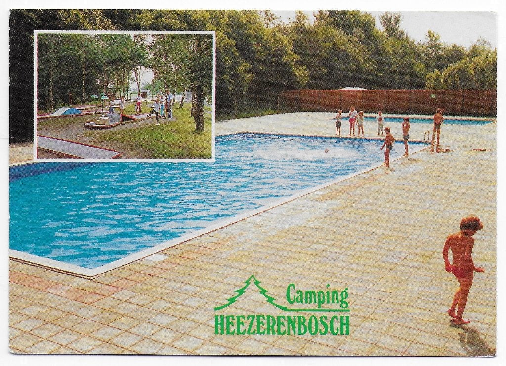 Heeze Camping Heezerenbosch Ansichtkaart ( B6189), Ophalen of Verzenden, 1980 tot heden, Gelopen