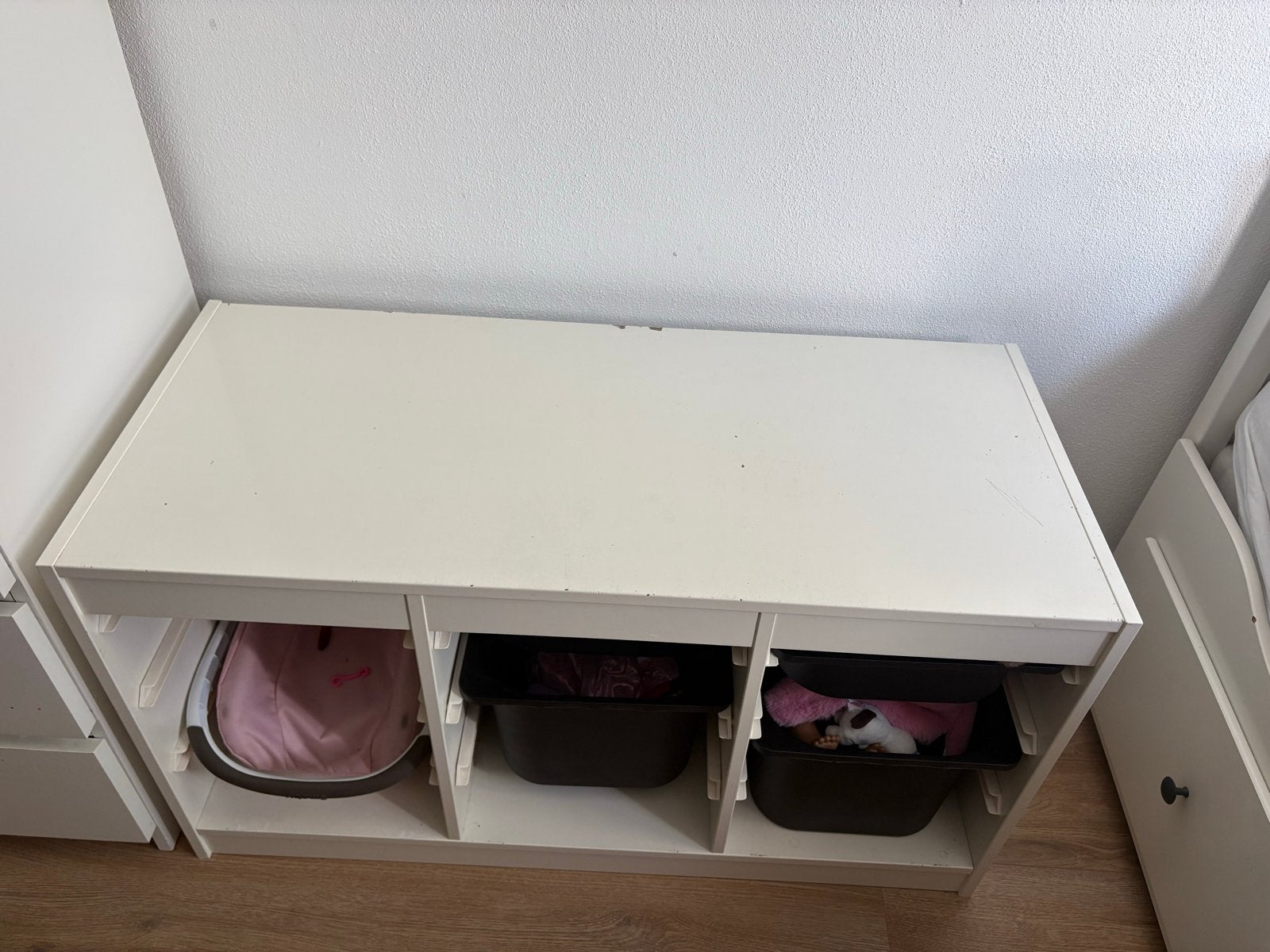 Witte opbergkast ikea trofakast, Ophalen, Gebruikt, Kast