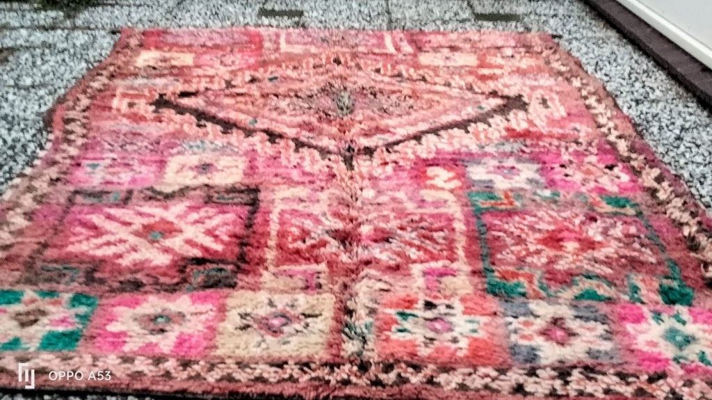 Handgeknoopt Berber kleed wol 300x162cm, Huis en Inrichting, Stoffering | Tapijten en Kleden, 150 tot 200 cm, 200 cm of meer, Ophalen of Verzenden