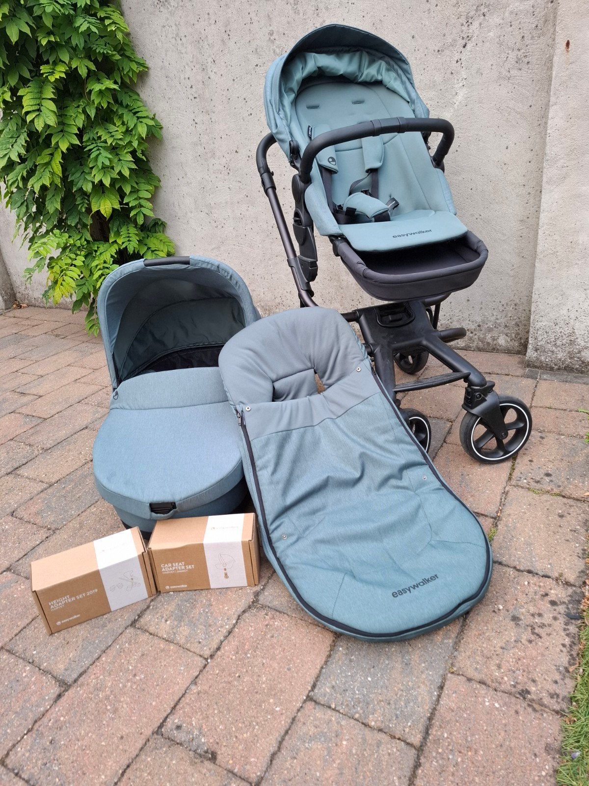 Kinderwagen Easywalker Harvey3 complete set, Ophalen, Zo goed als nieuw, Overige merken, Verstelbare duwstang