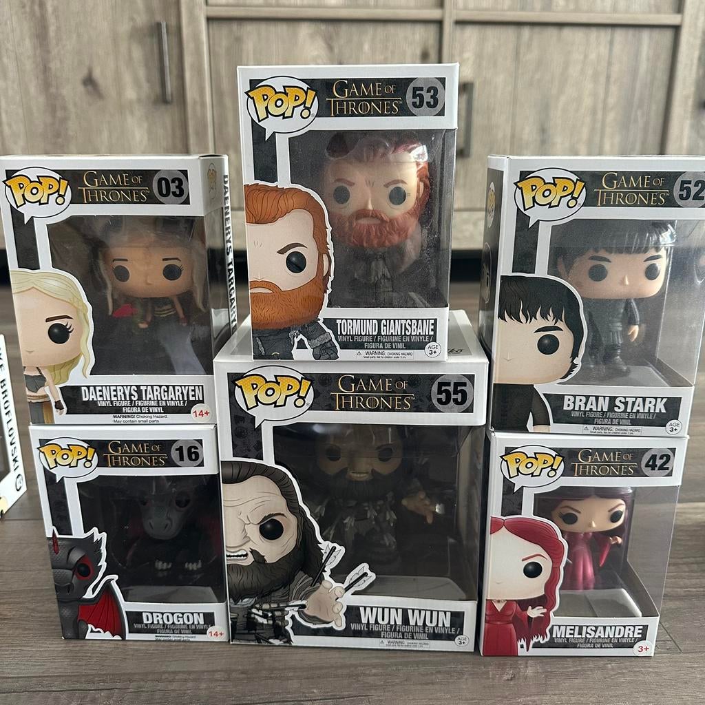 Game of Thrones Funko Pops, Ophalen of Verzenden, Zo goed als nieuw