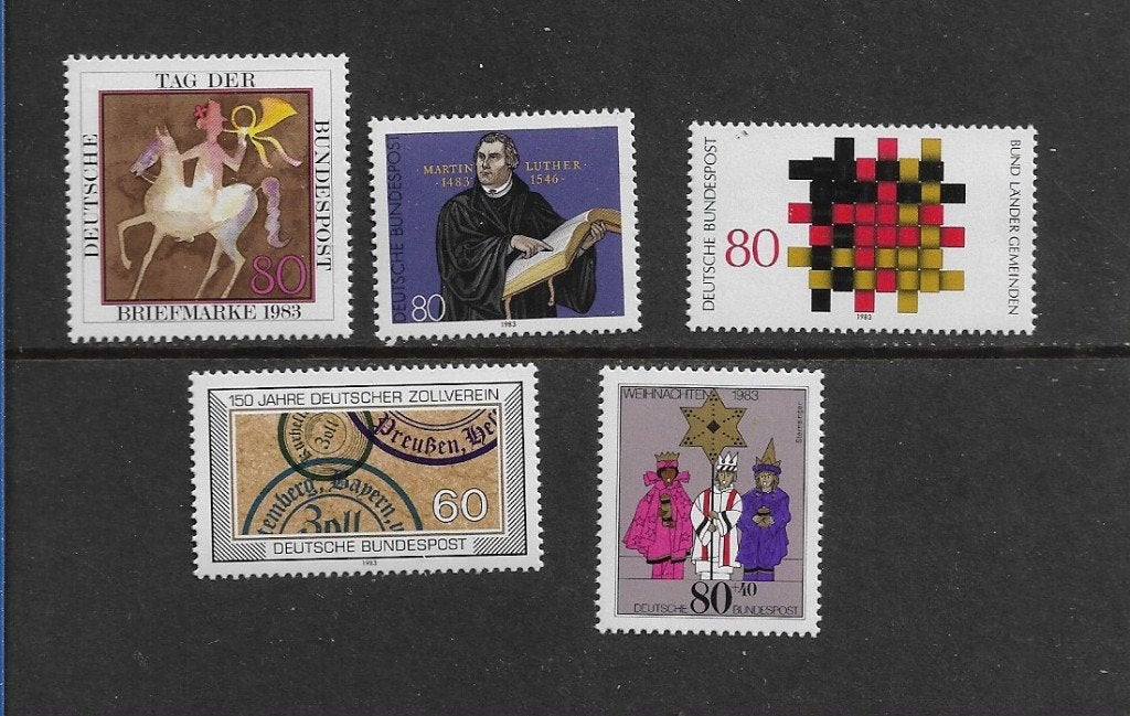 Postzegels  Duitsland   1192/1201    PF, Ophalen of Verzenden, BRD, Postfris