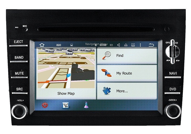 Android 15 Radio Navigatie porsche 911 2007 apple carplay, Oberonweg 262 3208pg, Nieuw, Ophalen of Verzenden, Dynavin