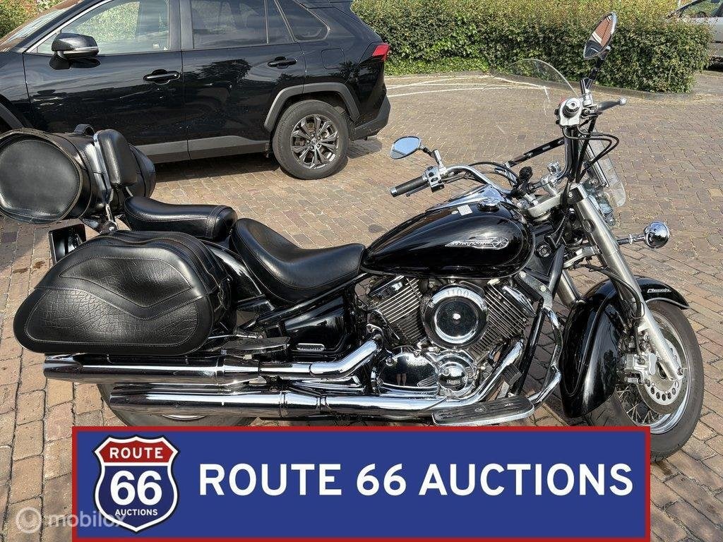 Yamaha XVS 1100 Dragstar | 2007 | Route 66 Auctions, Motoren, Motoren | Yamaha, Bedrijf, Overig