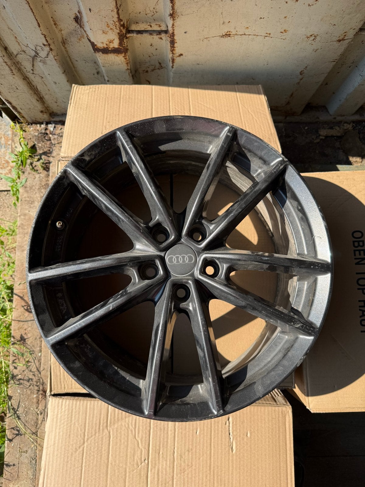 18 inch audi velgen 5x112, Ophalen of Verzenden, Gebruikt