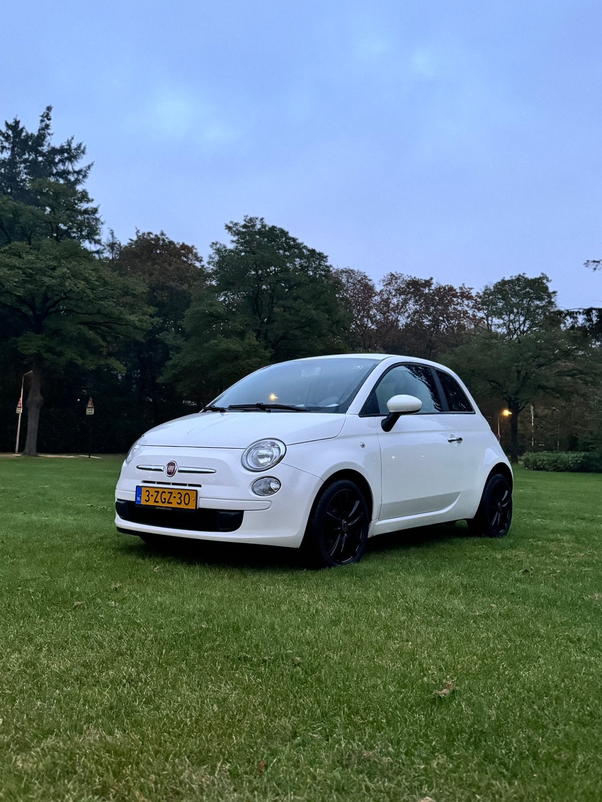 Fiat 500 0.9 Twinair C 2014 Wit start niet, Voorwielaandrijving, 840 kg, Wit, Origineel Nederlands