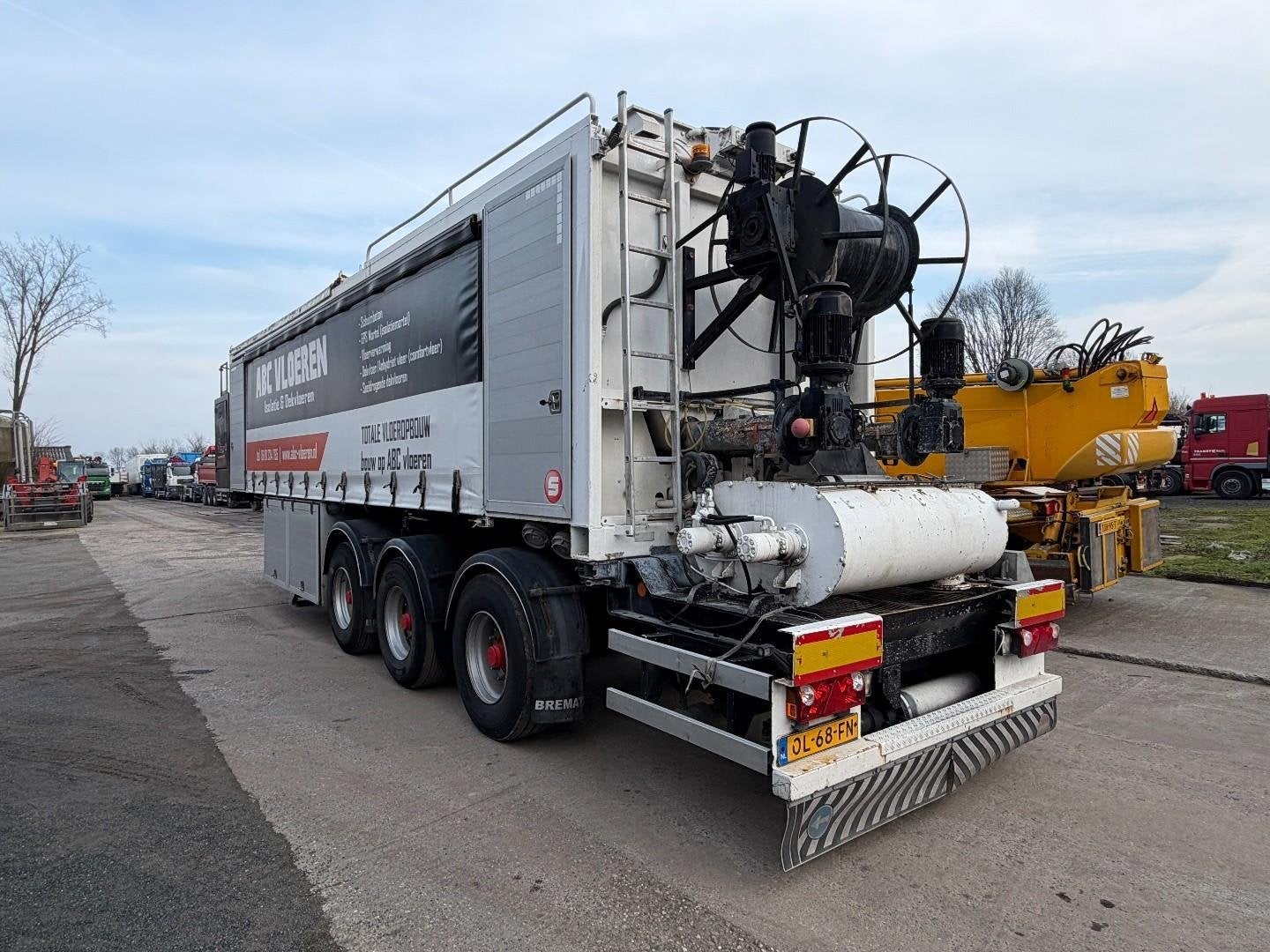 Hrd BREMAT S320 XLS SELF LEVELLING FLOOR SCREED CHAPE CEMENT, Overige kleuren, Overige brandstoffen, Origineel Nederlands, Bedrijf