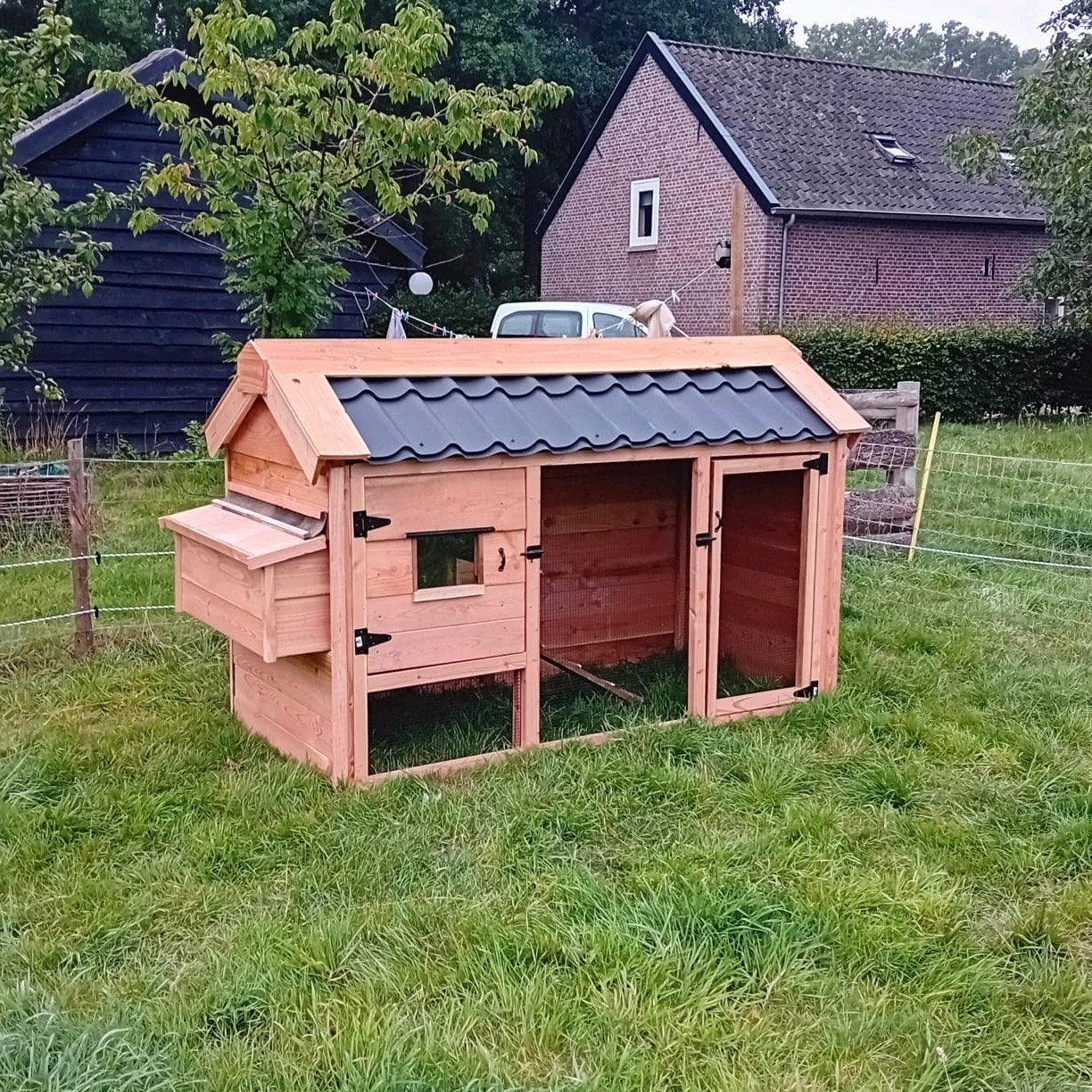 Kippenhok Putten, Naturel Douglas, op maat, Dieren en Toebehoren, Ophalen of Verzenden, Nieuw, Kippenhok of Kippenren