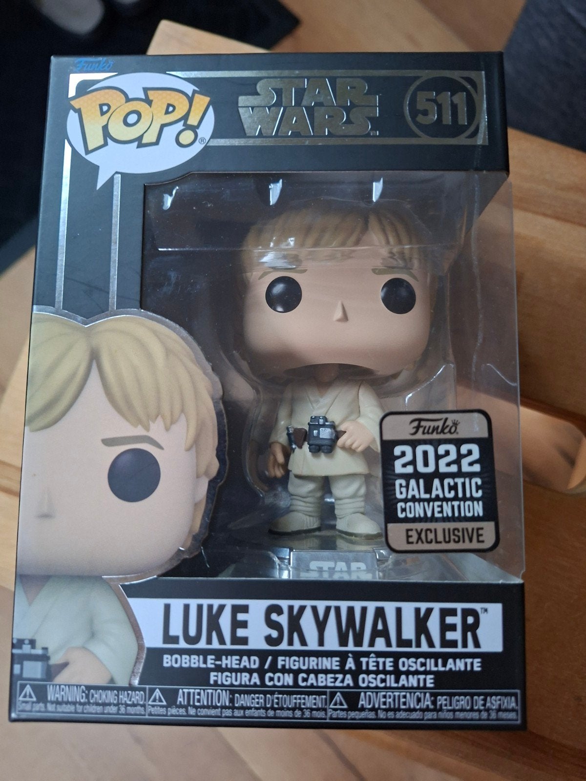 Funko Pop! Star Wars Luke Skywalker #511 Galactic Convention, Ophalen, Nieuw
