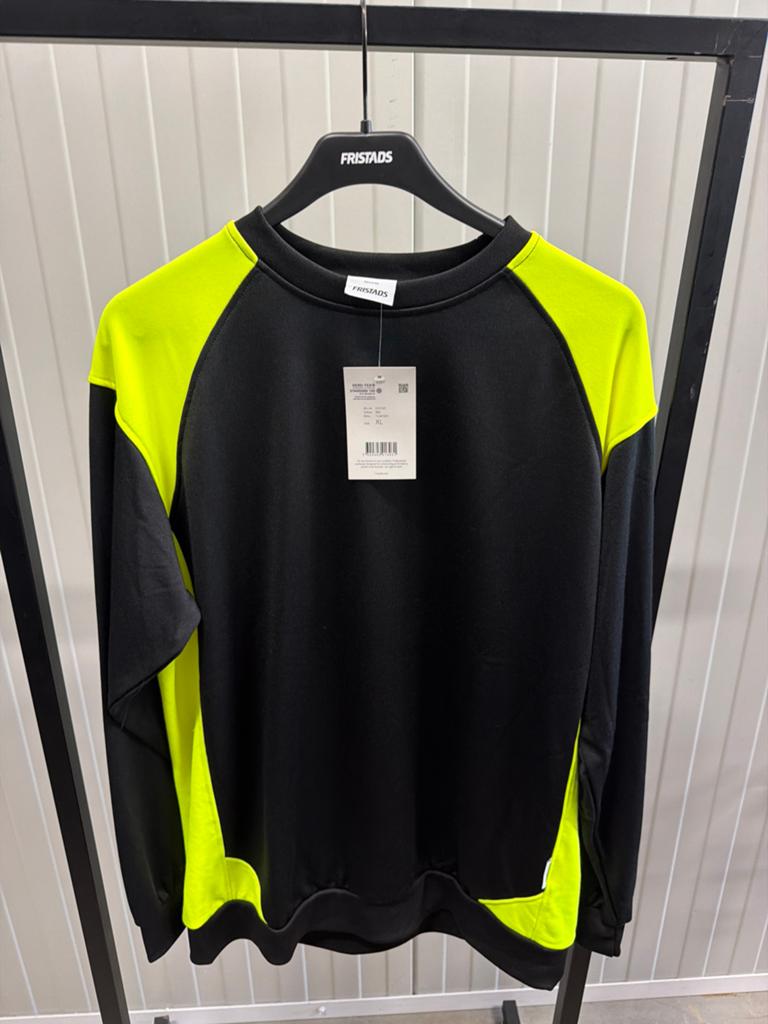 Fristads Trui Zwart/Neon Geel - Maat XL, Ophalen of Verzenden, Nieuw