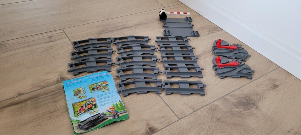 Duplo 10506 Railuitbreiding - Compleet, Kinderen en Baby's, Speelgoed | Duplo en Lego, Ophalen, Gebruikt, Accessoire, Compleet