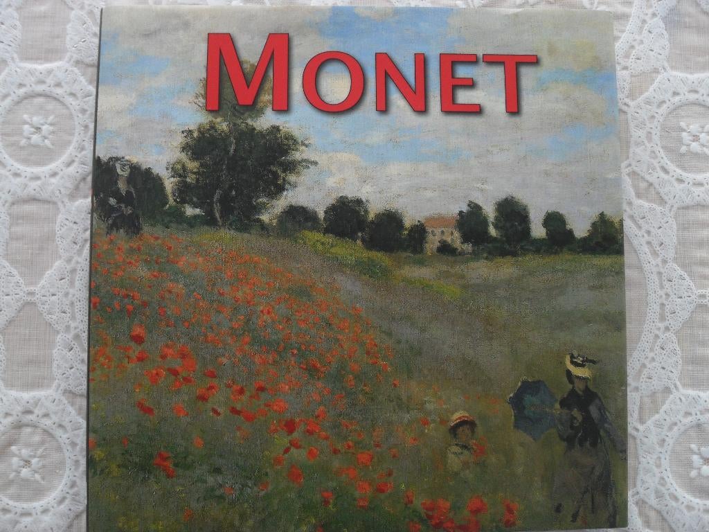 BOEK JANICE ANDERSON-MONET., Janice Anderson., Ophalen of Verzenden, Zo goed als nieuw, Schilder- en Tekenkunst