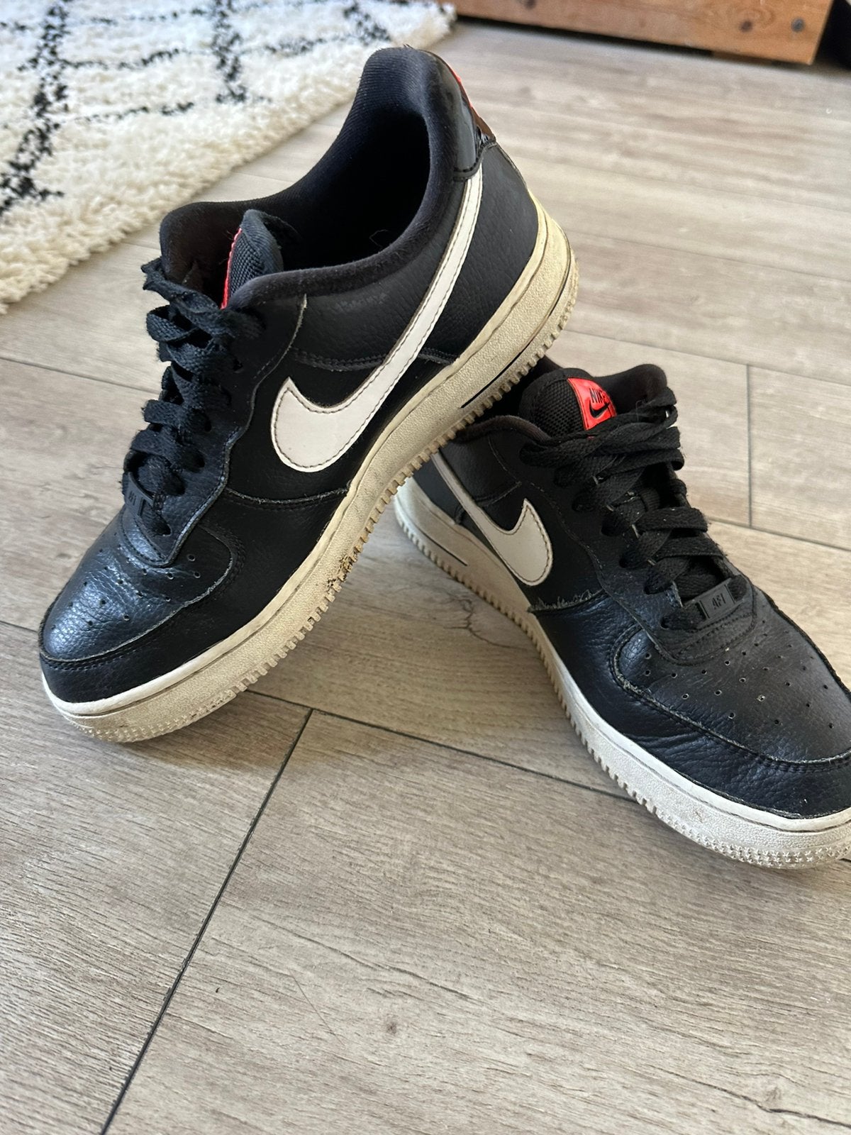 Nike Air Force 1 sneakers, Ophalen of Verzenden, Zo goed als nieuw, Wit, Sneakers of Gympen