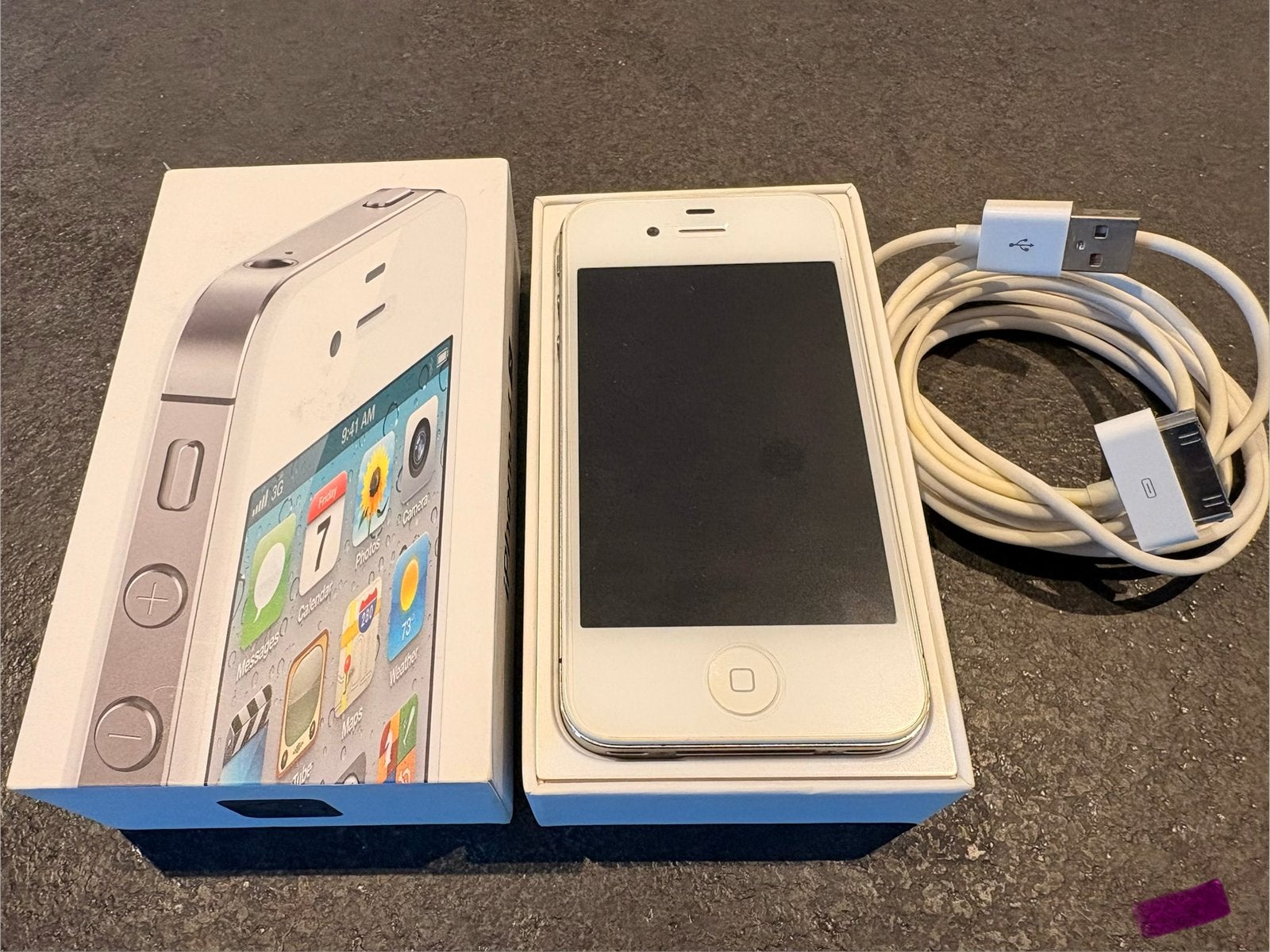 iPhone 4S, 5 en 5S - Wit - 16GB, Telecommunicatie, Mobiele telefoons | Apple iPhone, Ophalen, Gebruikt, 16 GB, Wit