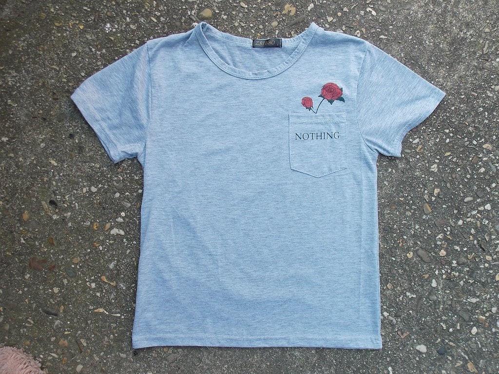 Meisjes / dames shirt grijs maat S, Kinderen en Baby's, Ophalen of Verzenden, Gebruikt, Meisje, Shirt of Longsleeve