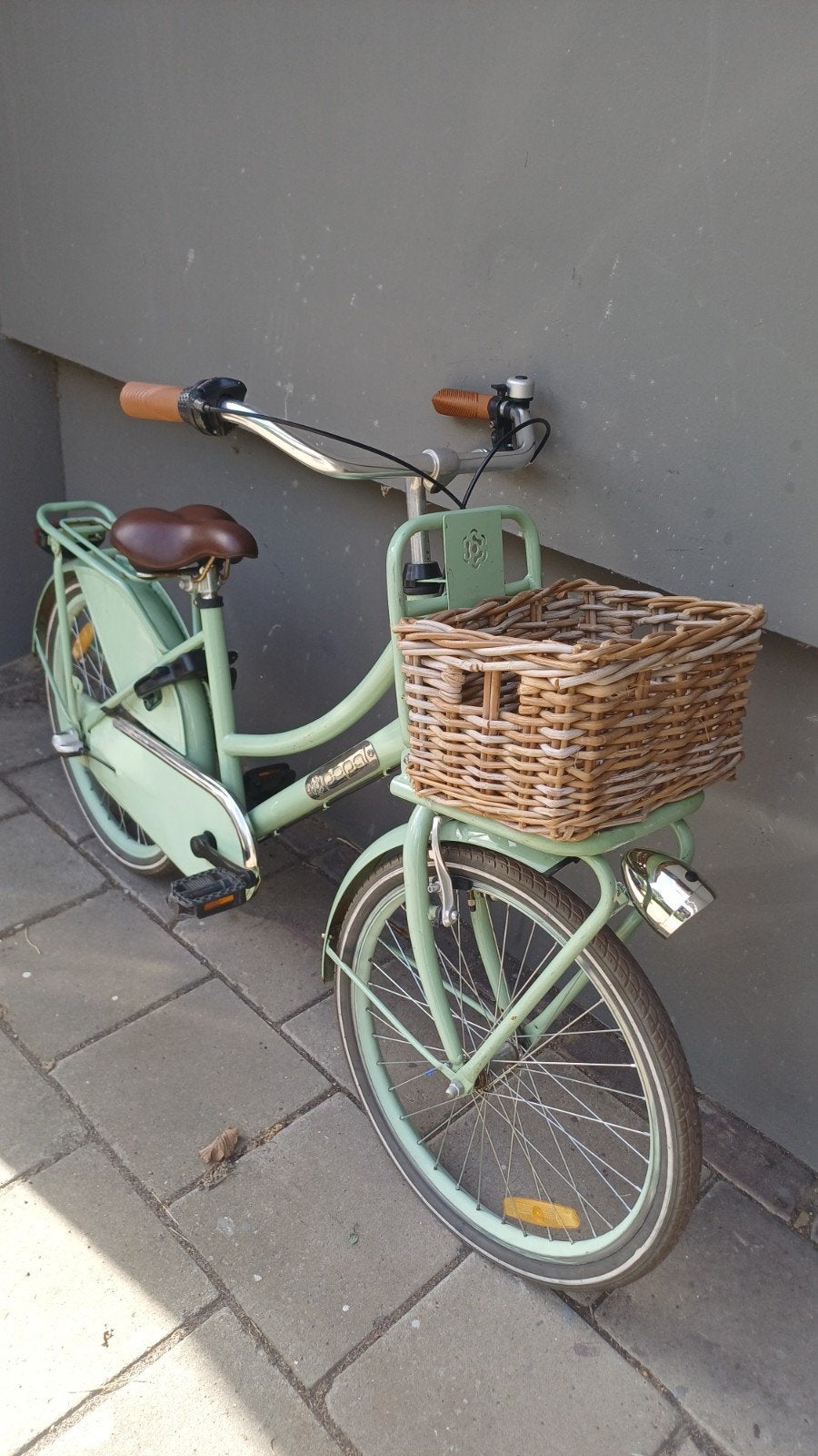 Popal 22 inch transportfiets met 3 versnellingen - Pistache, Fietsen en Brommers, Ophalen, 22 inch, Handrem