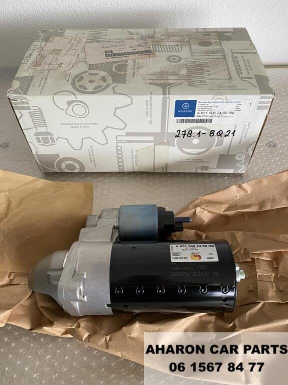 W172 W204 W212 Startermotor A6519062400 Nieuw Origineel 278, Nieuw, Ophalen of Verzenden