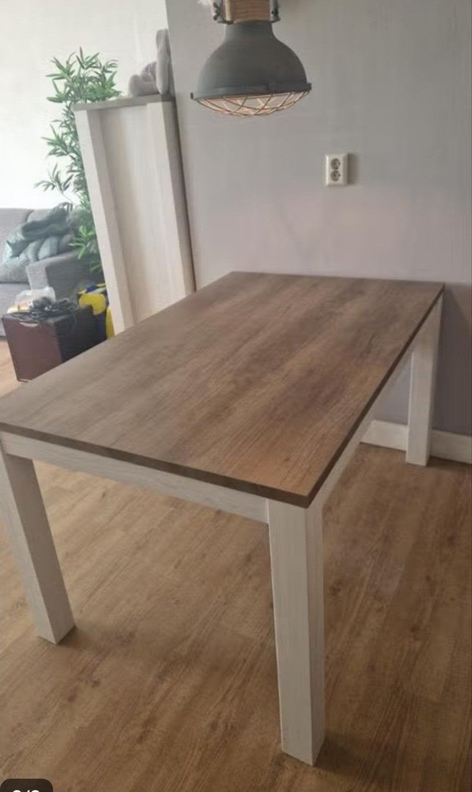 Eettafel 4 personen., Ophalen, Rechthoekig, 50 tot 100 cm