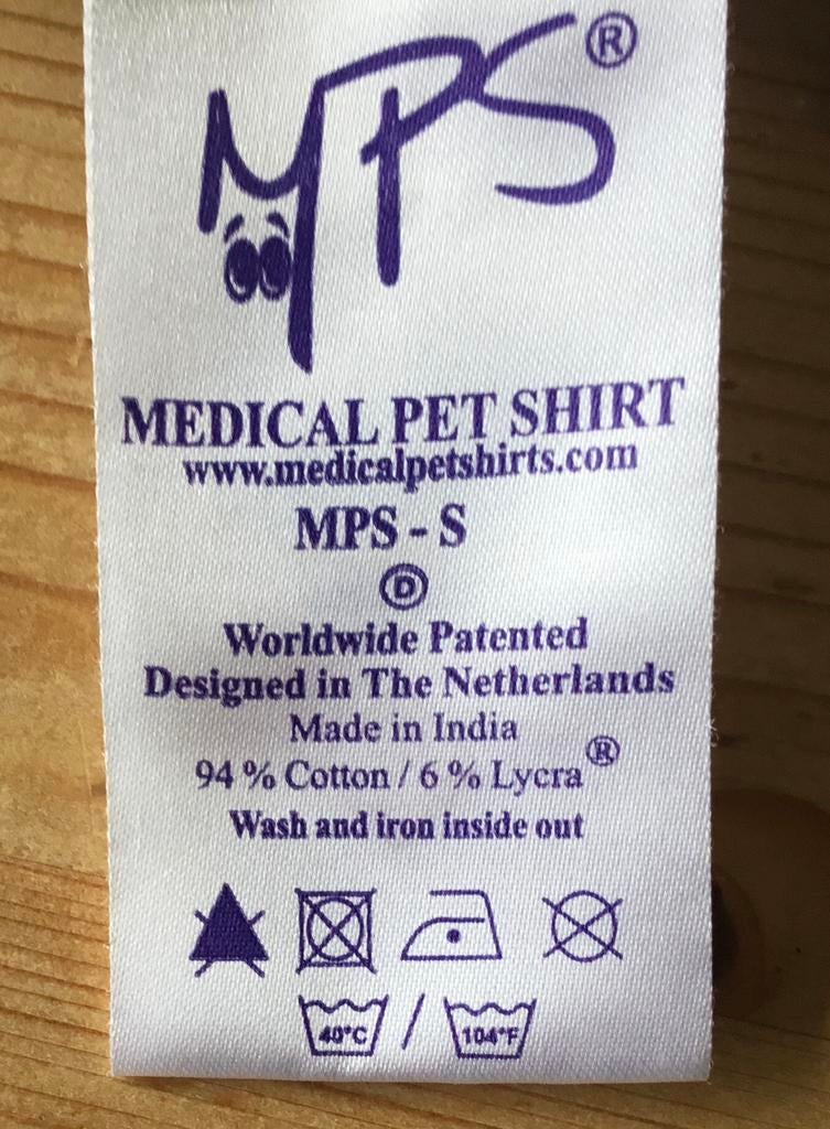 Medisch pet shirt mt S, Ophalen of Verzenden, Zo goed als nieuw