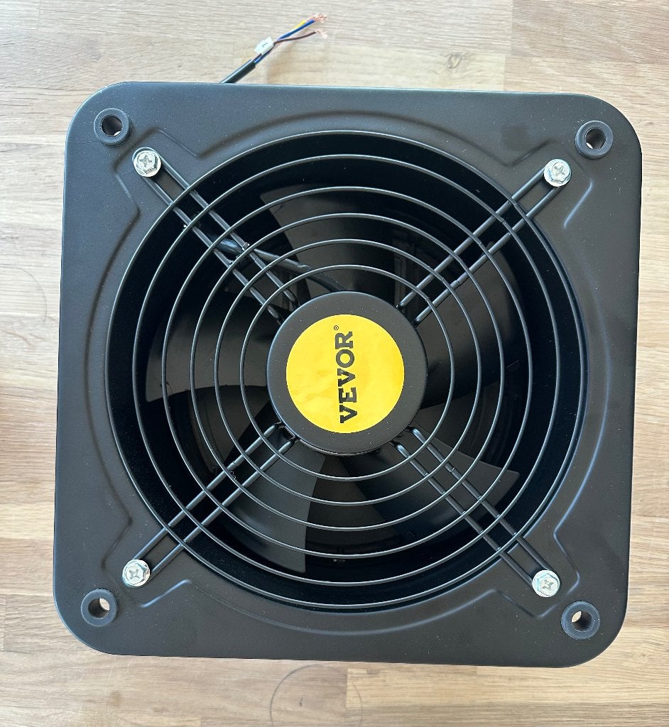 VEVOR 250 mm axiaalventilator, 50Hz wandventilator, Doe-het-zelf en Verbouw, Ventilatie en Afzuiging, Vevor, Ventilator en Afzuiger