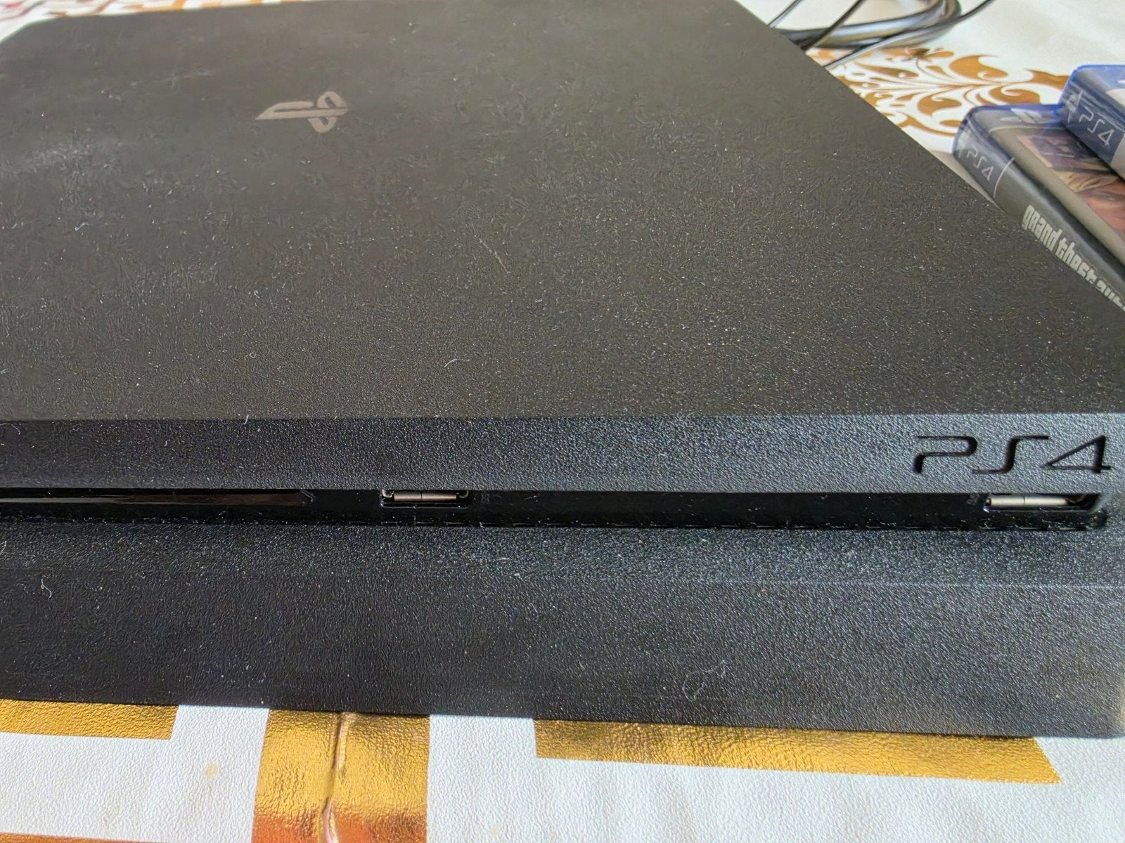 PlayStation 4 controller en 2 games, Ophalen, Met 1 controller, Slim, 500 GB