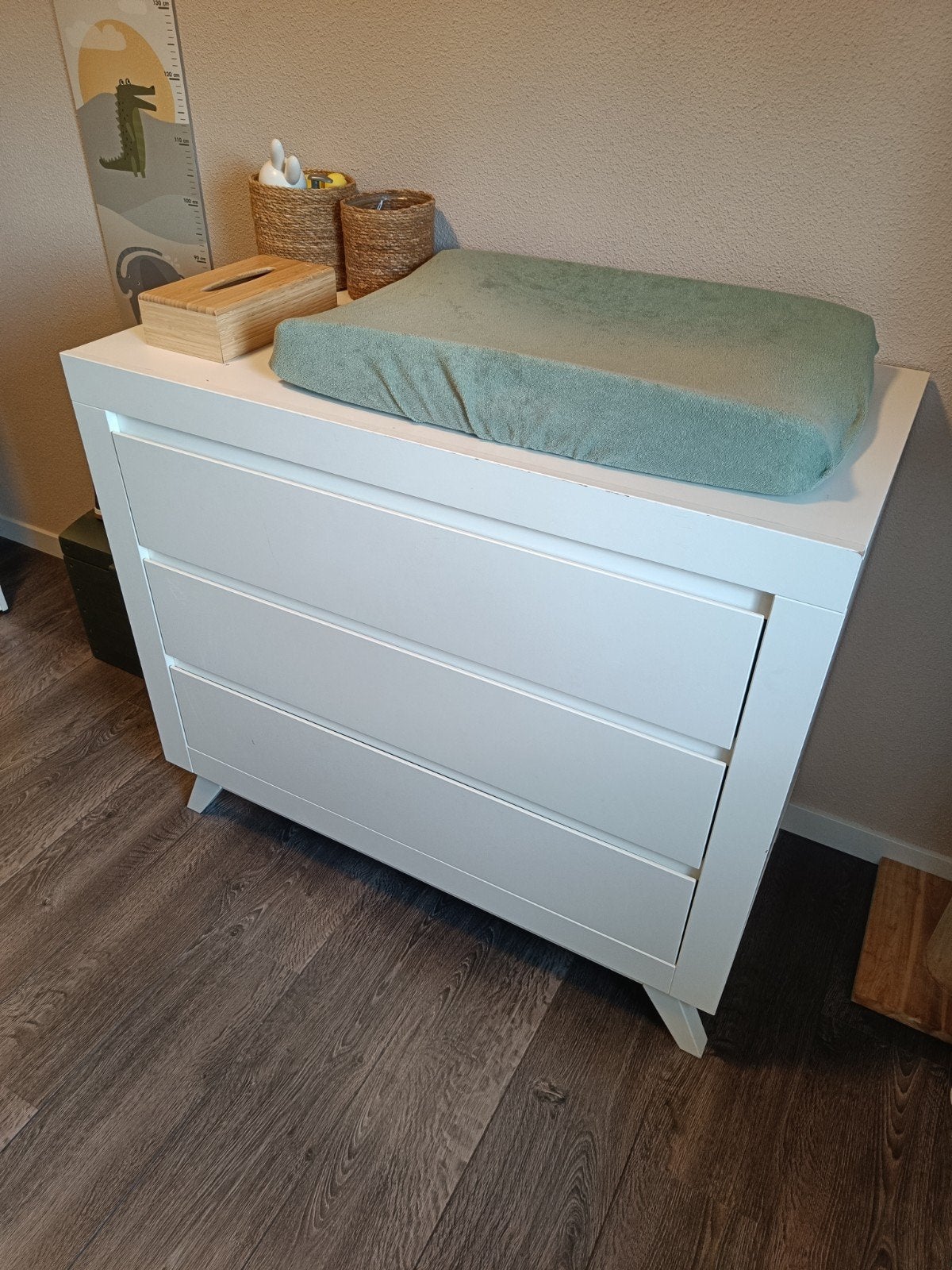Bopita Babykamer Anne - 3-delig: Ledikant, Commode, Kast, Ophalen, Gebruikt, Jongetje of Meisje