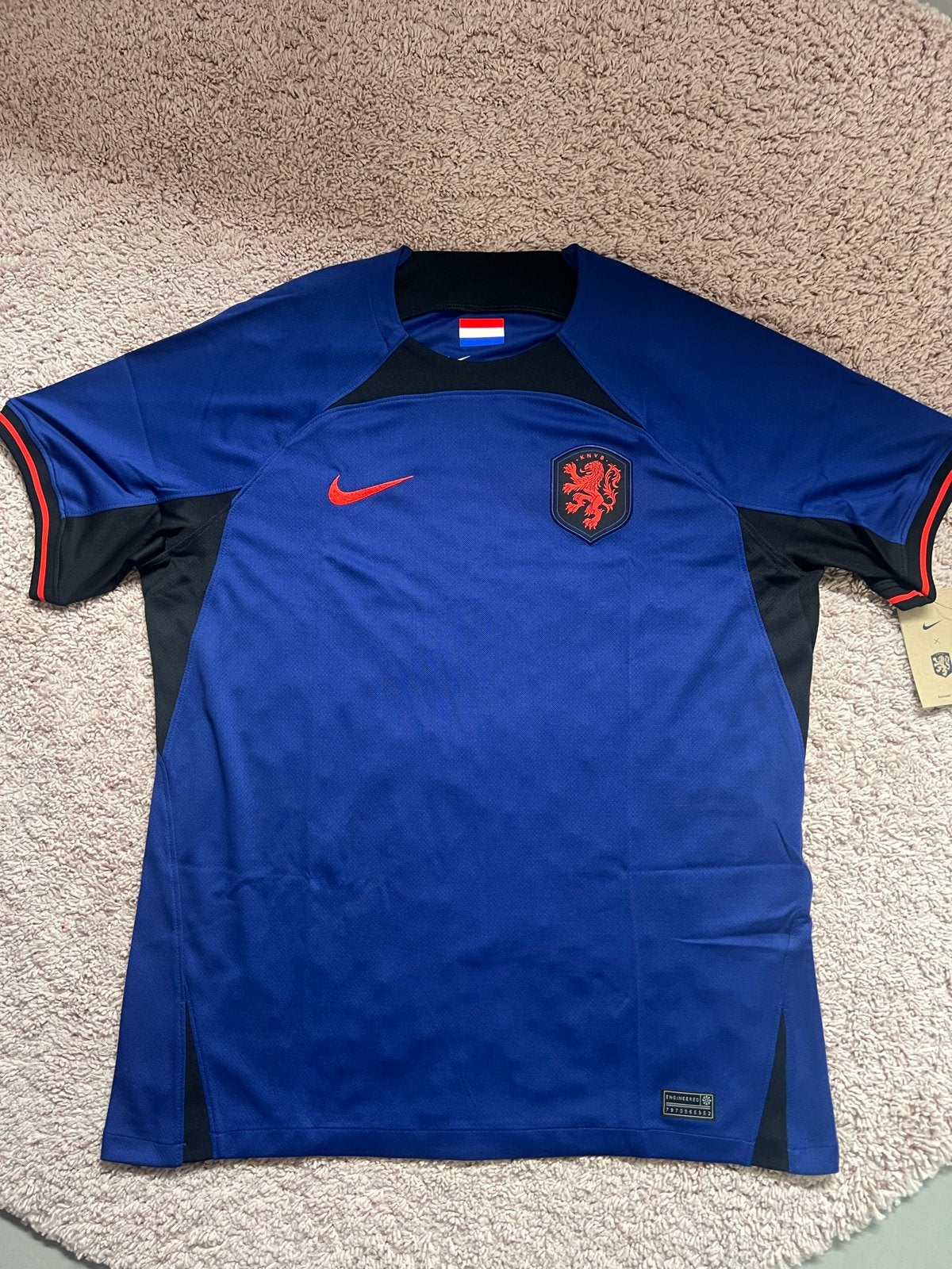 Nederlands Elftal Uitshirt 2022/2023 Maat L Nieuw, Maat L, Verzenden, Nieuw, Shirt