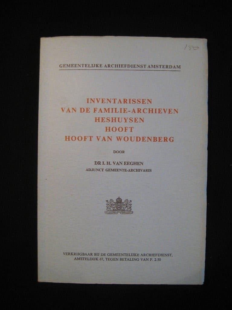 Inv. familie-archieven Heshuysen, Hooft, Hooft v. Woudenberg, Ophalen of Verzenden, Gelezen