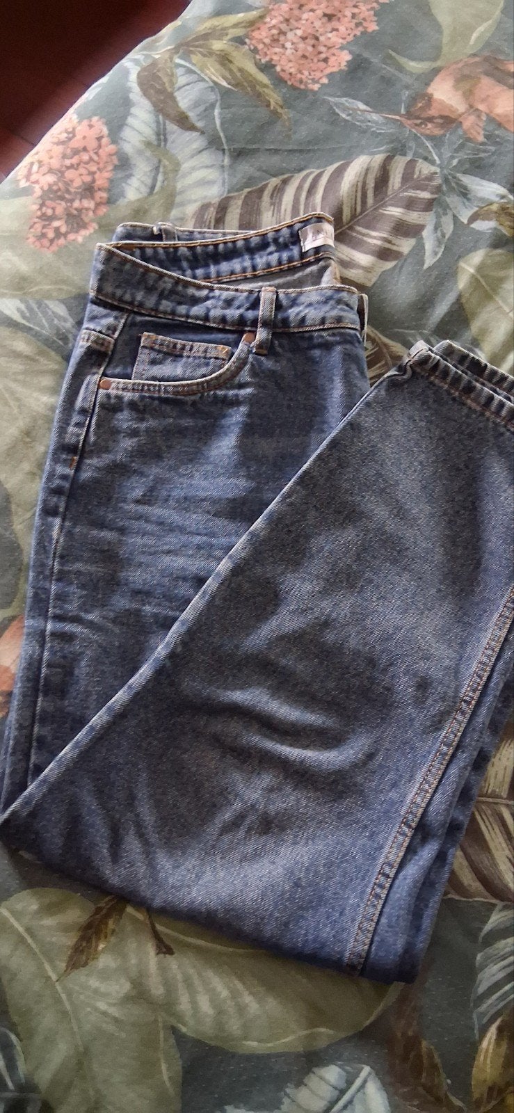 Janina jeans maat 42, Kleding | Dames, Blauw, Ophalen of Verzenden, W33 - W36 (confectie 42/44), Gedragen