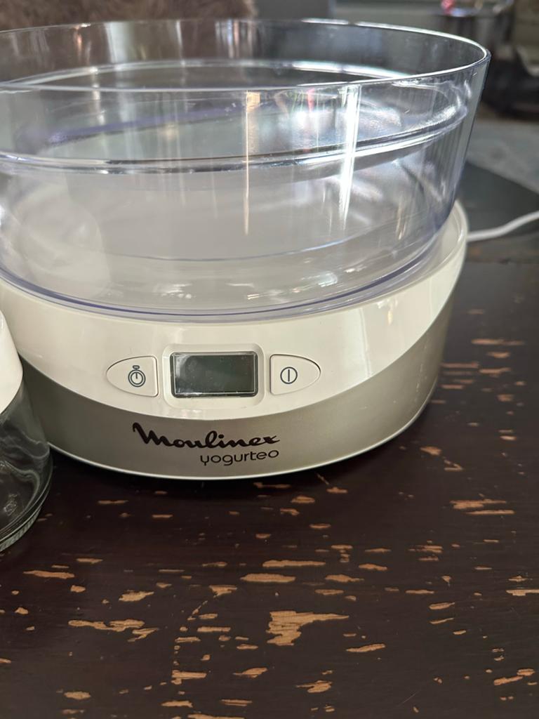 Moulinex Yogurteo Yoghurtmaker met 14 potjes, Ophalen of Verzenden, Zo goed als nieuw
