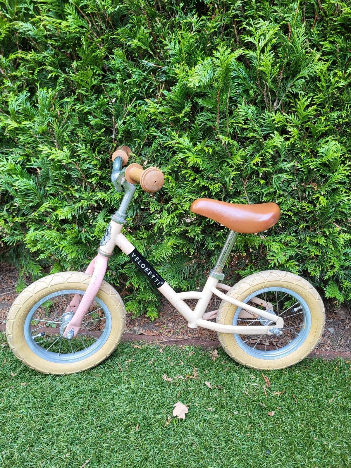 Veloretti loopfiets voor kinderen - Roze, Ophalen, Gebruikt, Loopfiets