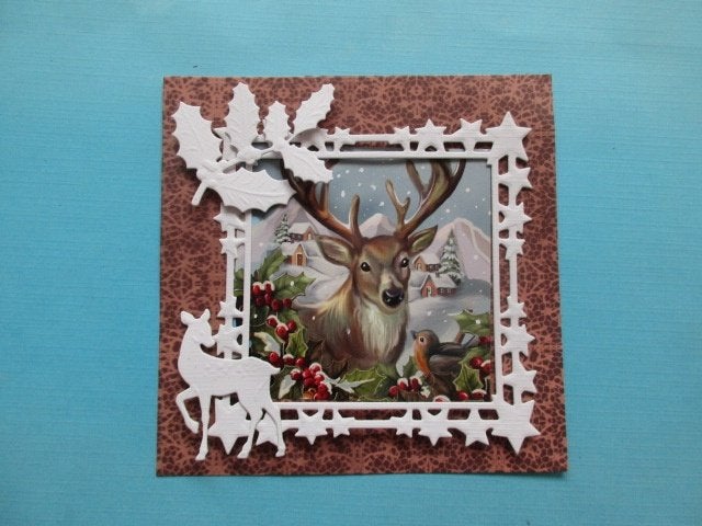 123 KERST opleg setje / rendier, Verzenden, Nieuw, Kerst, Overige typen