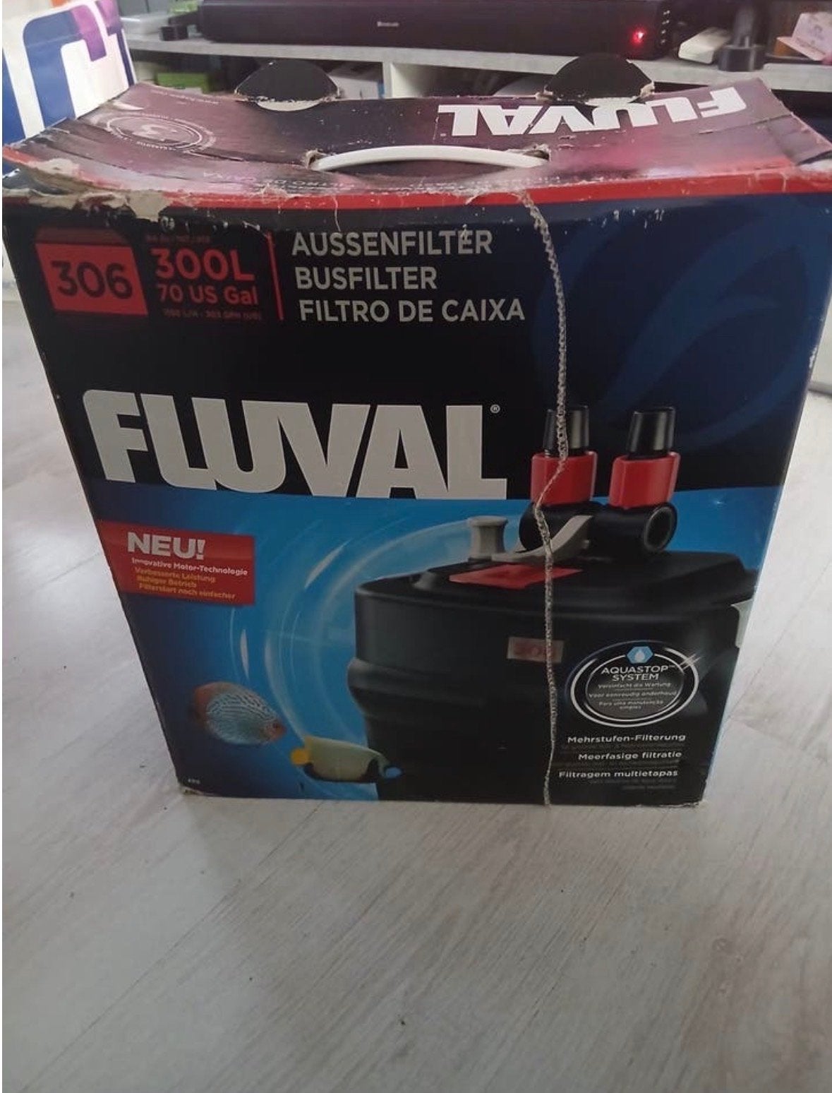 Fluval 306 buitenfilter, Ophalen, Zo goed als nieuw, Filter